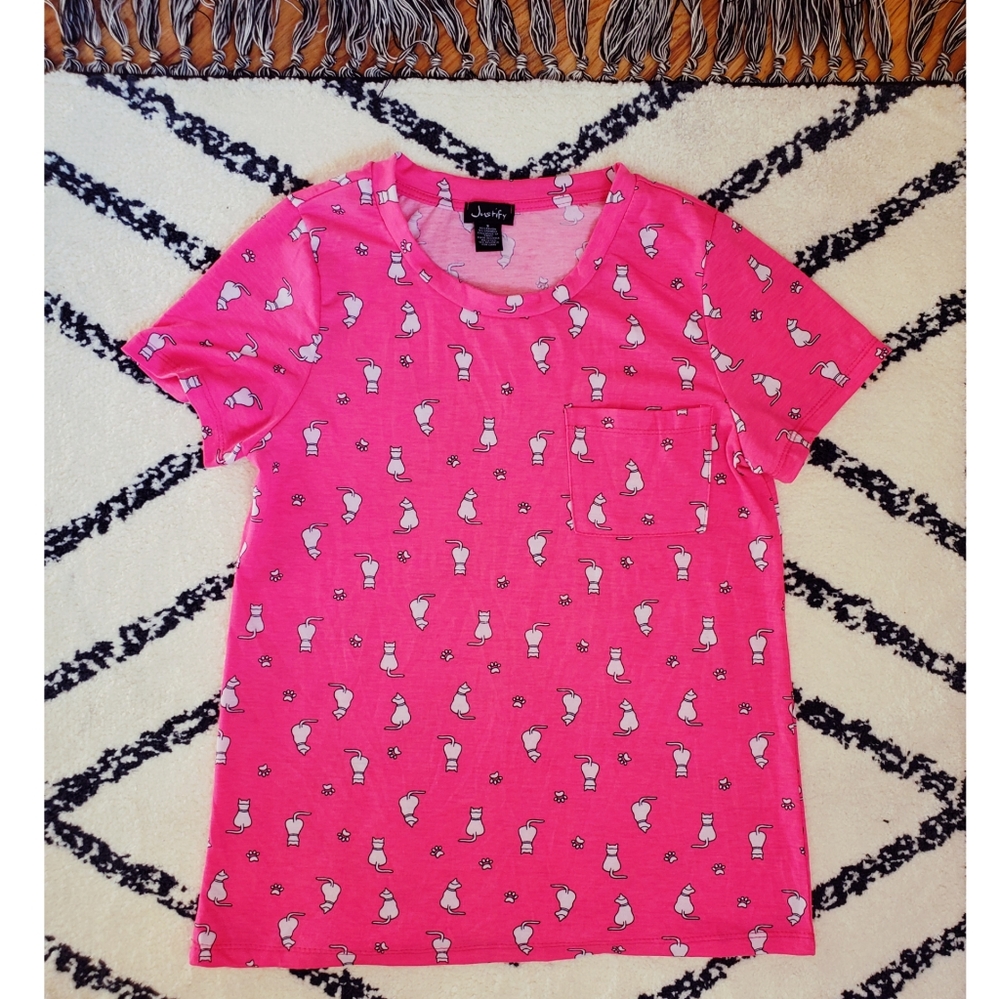 Justify cat shirt